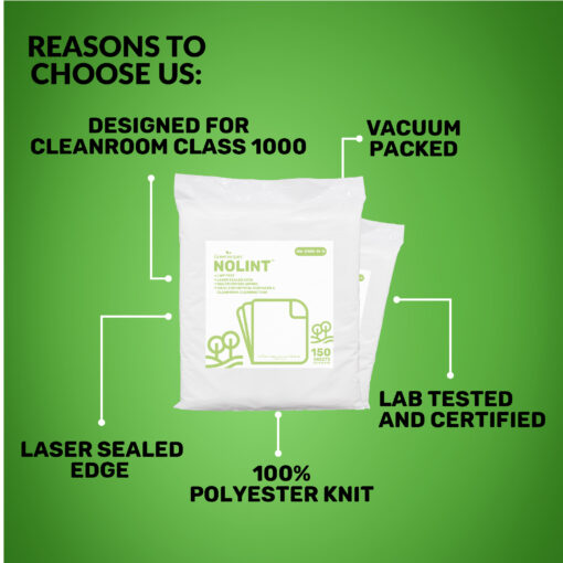 GW 5100 shopee-03 GW-5100 Greenwipes® NoLint™ Lint Free Cloth