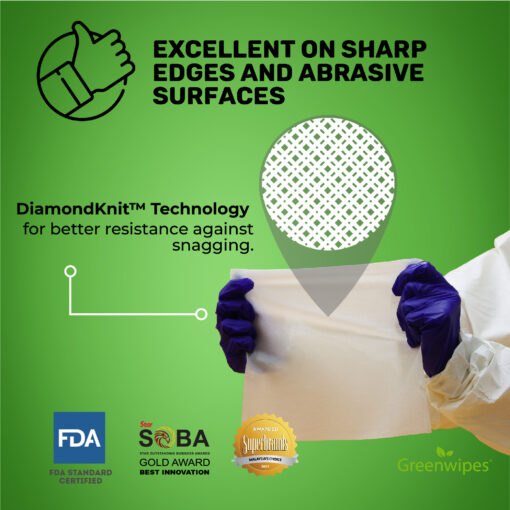 GW 5100 shopee-04 GW-5100 Greenwipes® NoLint™ Lint Free Cloth