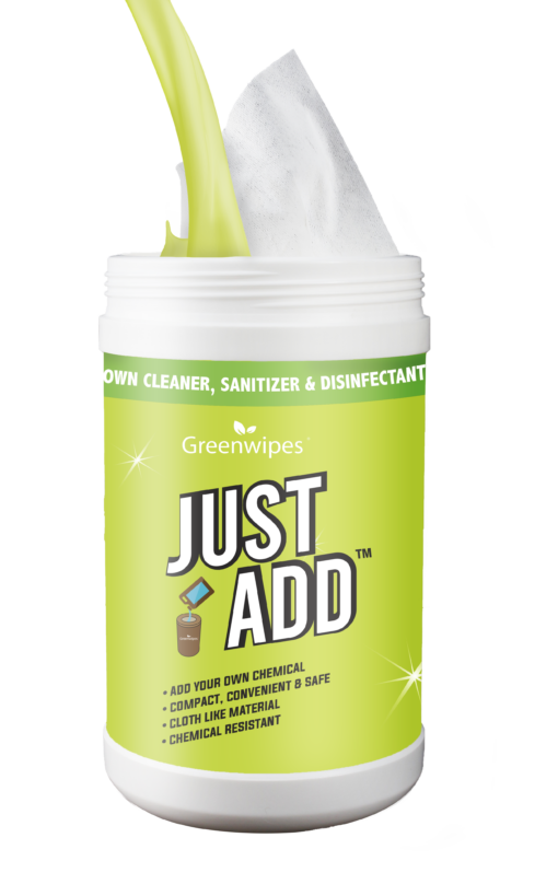 pour chemical GW-9300 Greenwipes® JustAdd™ DIY Wet Wipes System