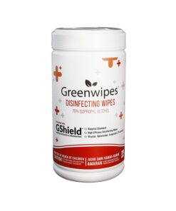 Greenwipes GShield 70 Alcohol Disinfectant Wipes Canister
